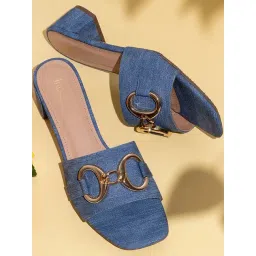 Inc.5 Women's Blue Casual Sandals-picture-22