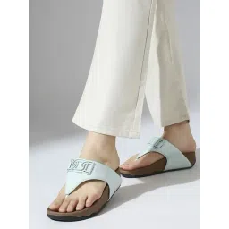 Inc.5 Women's Blue Thong Wedges-picture-42