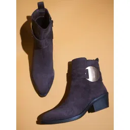 Inc.5 Women's Brown Casual Booties-picture-39