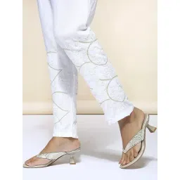 Inc.5 Women's Gold Thong Sandals-picture-11