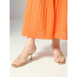 Inc.5 Women's Golden Casual Stilettos-picture-11