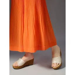 Inc.5 Women's Golden Casual Wedges-picture-28