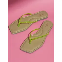 Inc.5 Women's Green Thong Sandals-picture-23