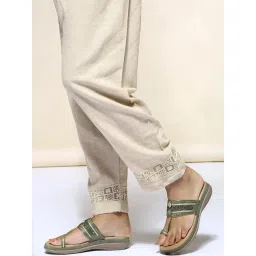 Inc.5 Women's Green Toe Ring Sandals-picture-29