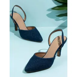 Inc.5 Women's Navy Sling Back Stilettos-picture-24