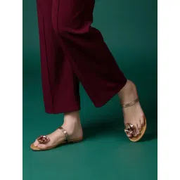 Inc.5 Women's Rose Gold Toe Ring Sandals-picture-46