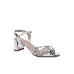 Inc.5 Women's Silver Ankle Strap Sandals-picture-30