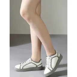 Inc.5 Women's White & Grey Sneakers-picture-14