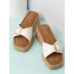 Inc.5 Women's White Casual Wedges-picture-42