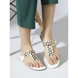 Inc.5 Women's White T-Strap Sandals-picture-31