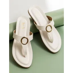 Inc.5 Women's White Thong Sandals-picture-22