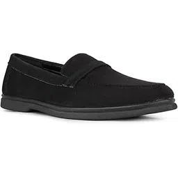 inc.5 Womens Womens Black Solid Round Toe Loafers Loafer-picture-16