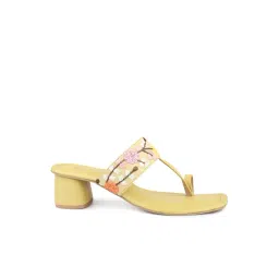 Inc.5 Women's Yellow Toe Ring Sandals-picture-32