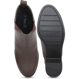 inc.5 Women Brown Block Heel Boots Boots For Women image 2