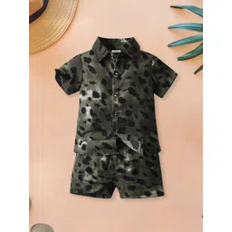 INCLUD Boys Abstract Printed Shirt With Shorts-picture-18