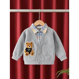 INCLUD Boys Cardigan with Applique Detail-picture-44