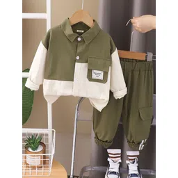 INCLUD Boys Colourblocked Long Sleeves Shirt With Joggers-picture-17
