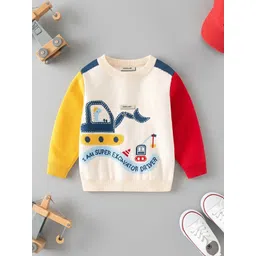 INCLUD Boys Colourblocked Pullover with Embroidered Detail-picture-57