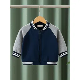 INCLUD Boys Colourblocked Varsity Jacket-picture-53