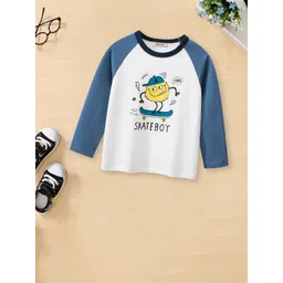 INCLUD Boys Graphic Printed Raglan Sleeves Cotton T-shirt-picture-31