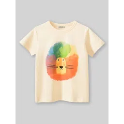 INCLUD Boys Graphic Printed Round Neck Cotton T-Shirt-picture-28