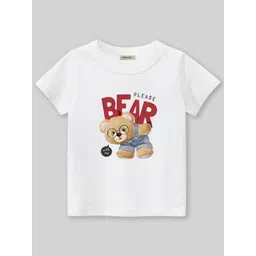 INCLUD Boys Graphic Printed Round Neck Short Sleeves Regular Fit Casual T-Shirt-picture-24