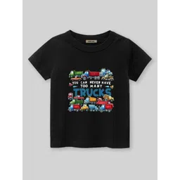 INCLUD Boys Graphic Printed Round Neck Short Sleeves Regular Fit Casual T-Shirt-picture-17