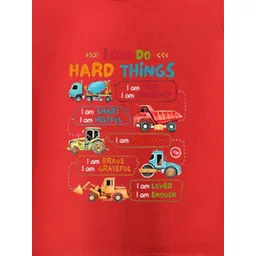 INCLUD Boys Graphic Printed Round Neck Short Sleeves Regular Fit Casual T-Shirt image 2