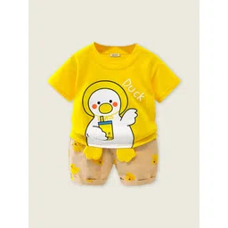 INCLUD Boys Graphic Printed T-shirt with Shorts-picture-54