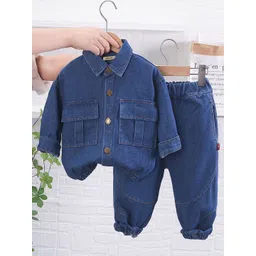 INCLUD Boys Long Sleeves Shirt With Trousers-picture-43
