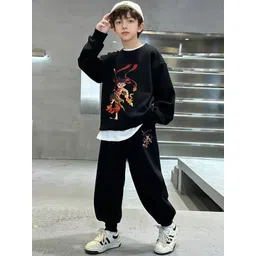 INCLUD Boys Oversized Sweatshirt With Jogger-picture-11