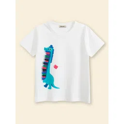 INCLUD Boys Printed Round Neck Cotton T-shirt-picture-36