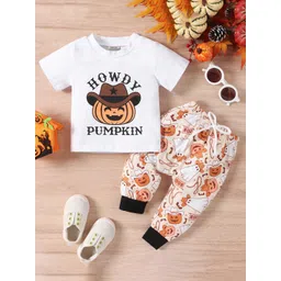 INCLUD Boys Printed T-Shirt With Halloween Printed Pant-picture-32