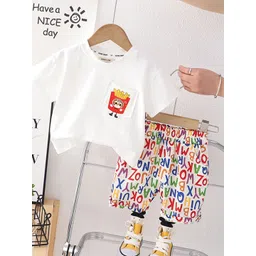 INCLUD Boys Printed T-shirt With Shorts-picture-27