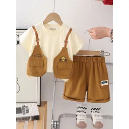 INCLUD Boys Printed T-shirt with Shorts-picture-17