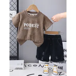 INCLUD Boys Printed T-shirt with Shorts-picture-21