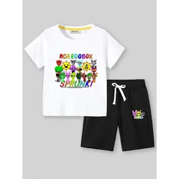 INCLUD Boys Sprunki Printed T-shirt with Shorts-picture-26