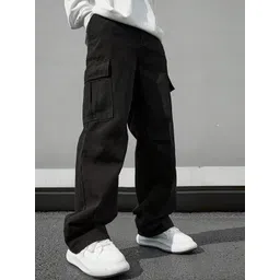 INCLUD Boys Straight Fit Cargos Trousers-picture-39