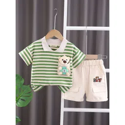 INCLUD Boys Striped T-shirt with Shorts-picture-25