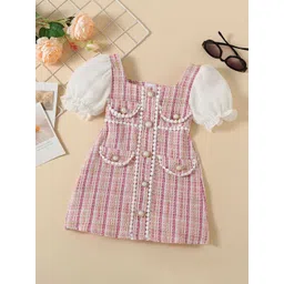 INCLUD Checked A-Line Dress-picture-18