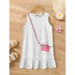 INCLUD Girl Print A-Line Dress-picture-15