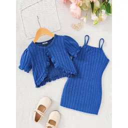 INCLUD Girls Bodycon With Strappy Dress-picture-17