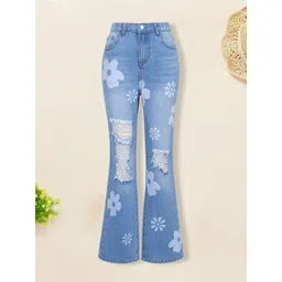 INCLUD Girls Floral Printed Trousers-picture-25