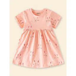 INCLUD Girls Graphic Printed Fit & Flare Dress-picture-38