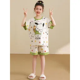 INCLUD Girls Graphic Printed Night suit-picture-45