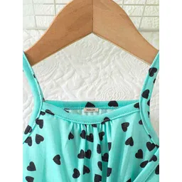 INCLUD Girls Heart Printed Basic Jumpsuit image 3