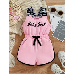 INCLUD Girls Printed Shoulder Straps Waist Tie-Ups Cotton Playsuit-picture-14