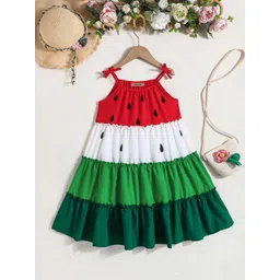 INCLUD Print A-Line Dress image 1