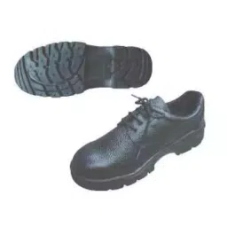 INDER DERBY Safety Shoes Low Ankle Full Grain Leather Size UK 11 Black-picture-29