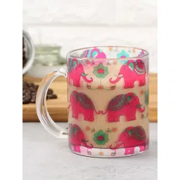 india circus by krsnaa mehta India Circus By Krshna Mehta Multi Glass Printed Mugs-picture-29